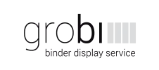 Logo grobi binder Display Service.